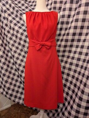 Rickie Freeman Teri Jon Sleeveless Sheath Dress size 6 - Zipper Sticks But Works